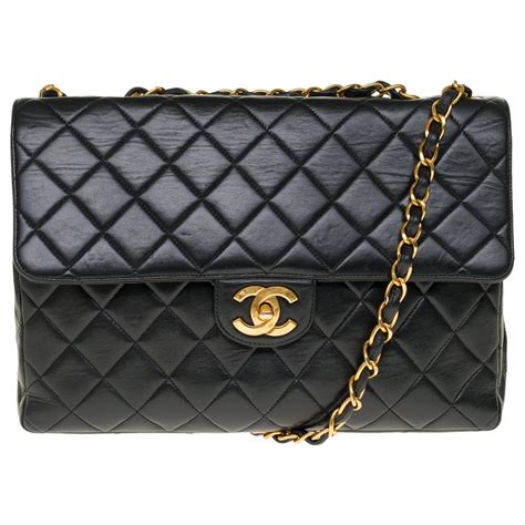 sac a main matelassé noir style chanel|Sacs — Mode .